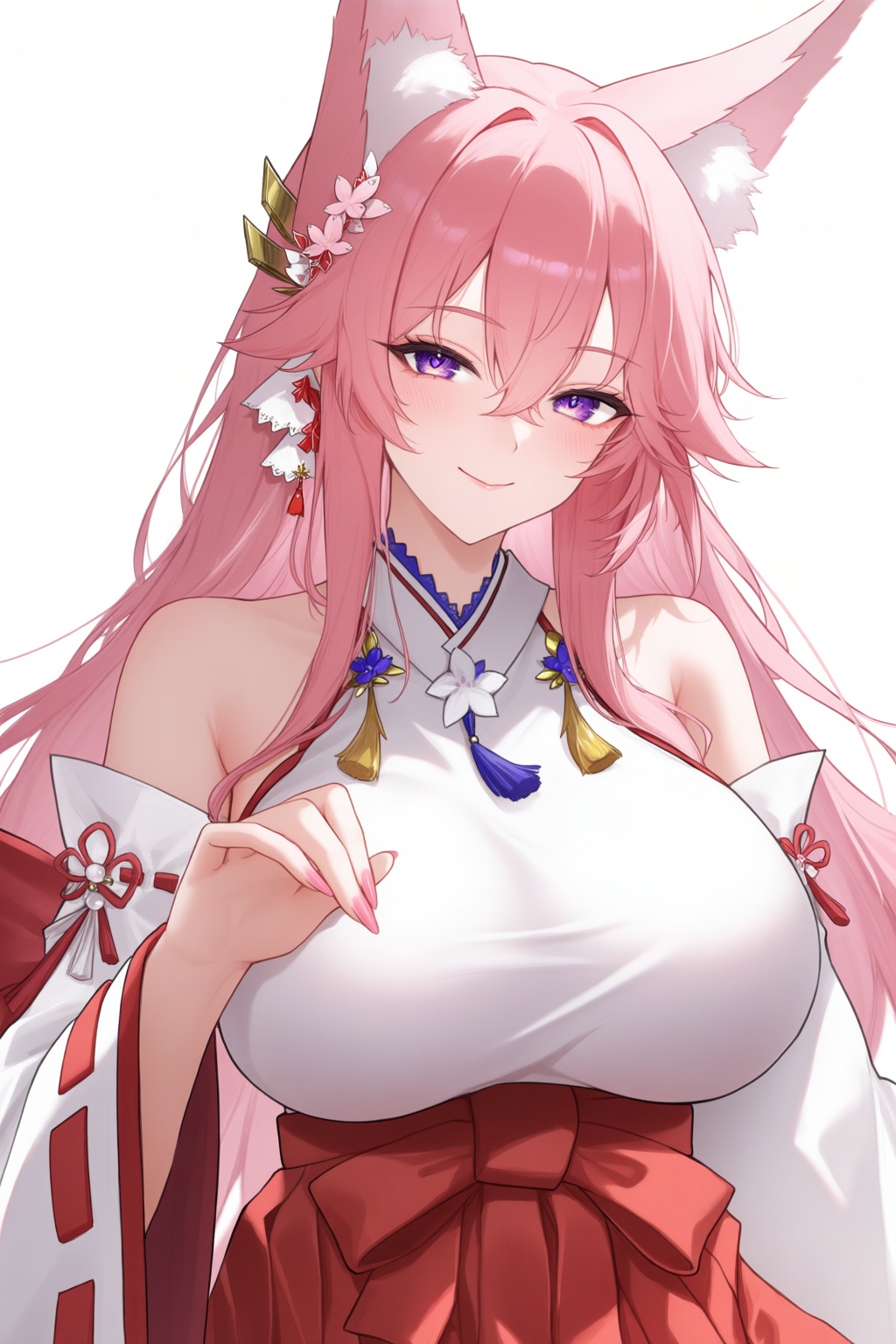 1girl,  yae miko,  solo on Tensor.Art