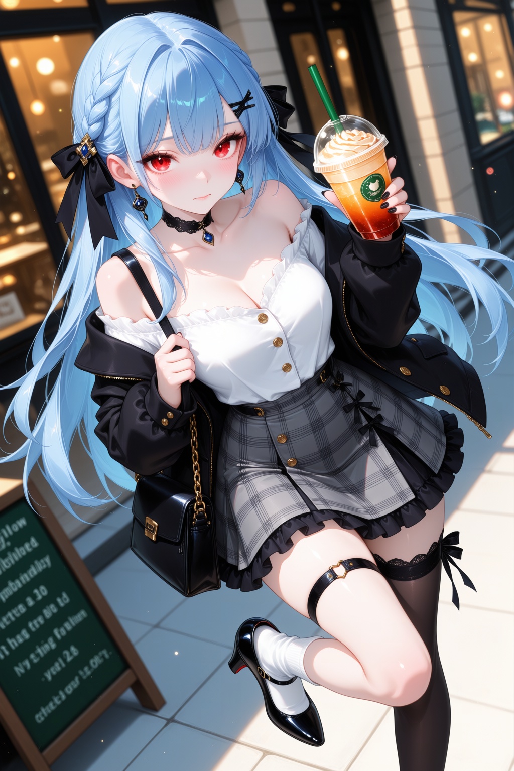 1girl,  solo,  long hair by 月大魔王|The Moonly Demon King on Tensor.Art
