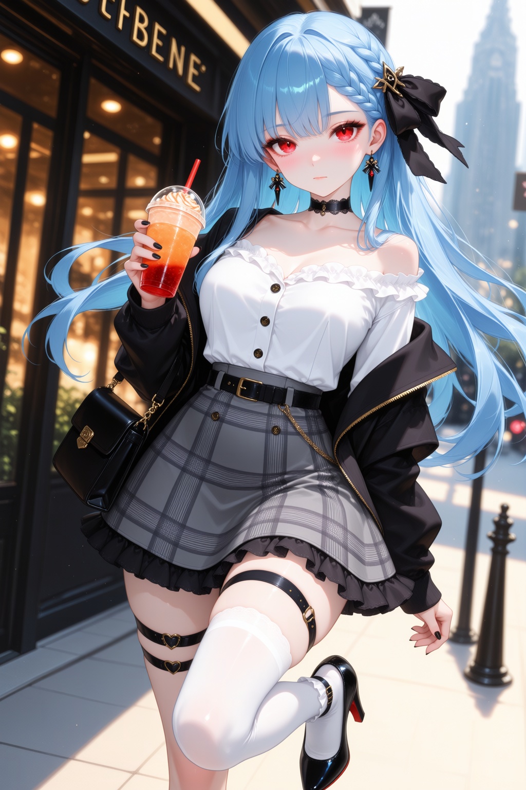 1girl,  solo,  long hair by 月大魔王|The Moonly Demon King on Tensor.Art