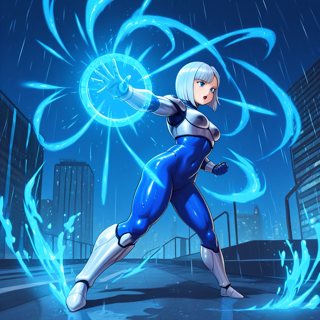 1girl,  solo,  cyborg on Tensor.Art