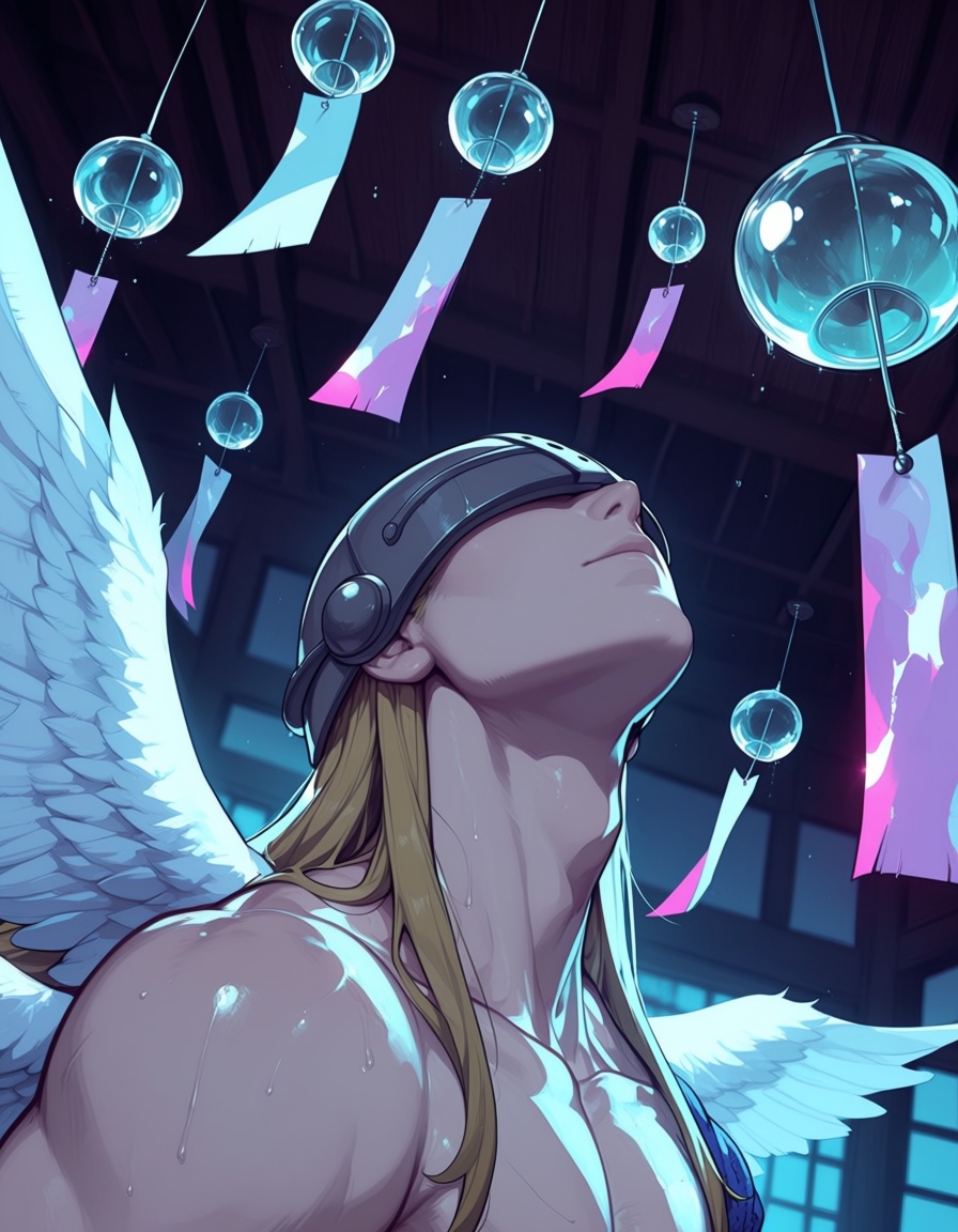 The art style is clean,  modern illustration with bold lines and flat colors,  cel shading on Tensor.Art