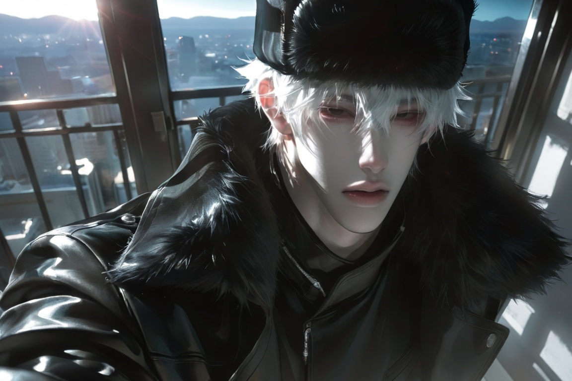 1 boy,  solo,  black eyes on Tensor.Art