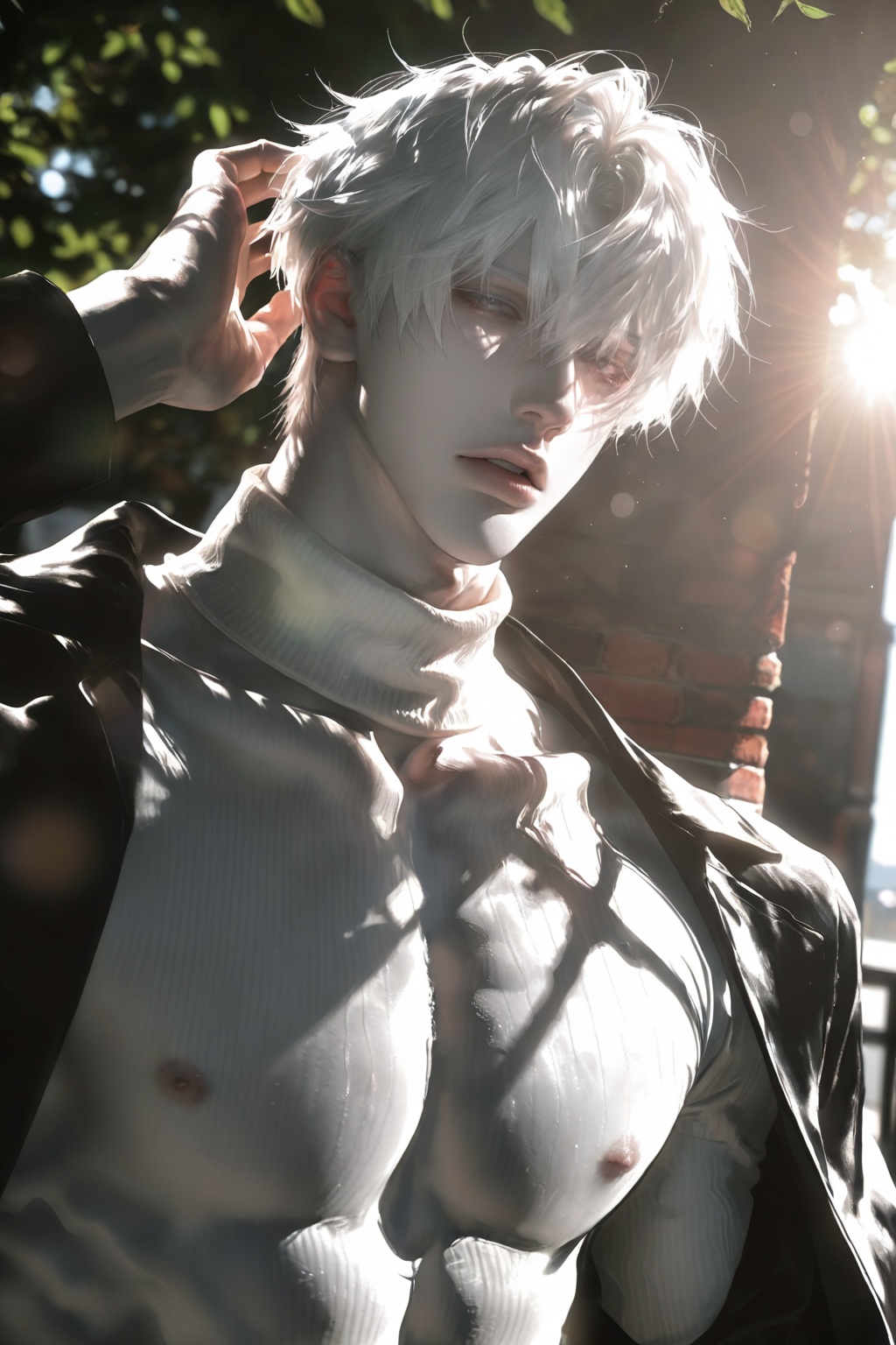 Muscular,  solo,  1boy on Tensor.Art