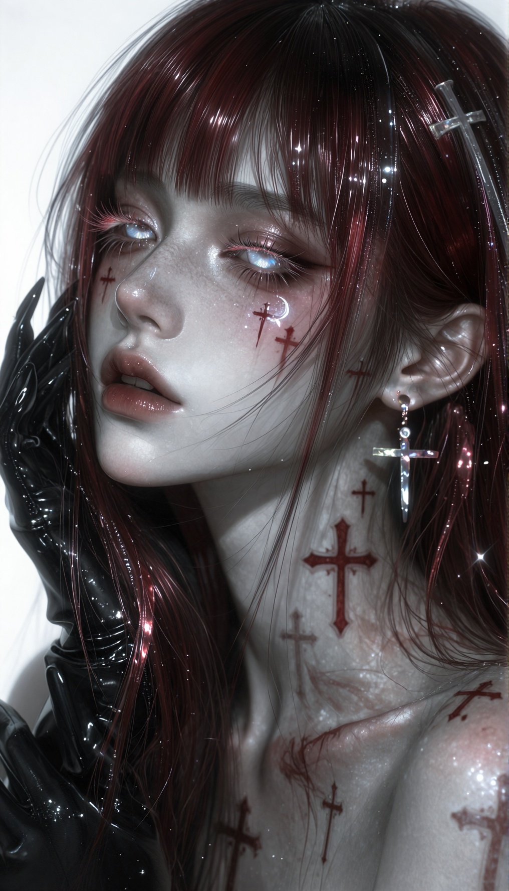 A beautiful young woman,  female,  clear complexion on Tensor.Art