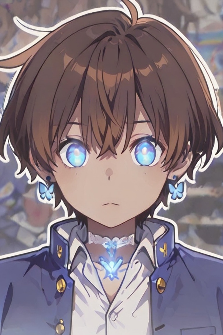 Kiyoshika-kun,  androgynous beauty,  Glowing effect on Tensor.Art
