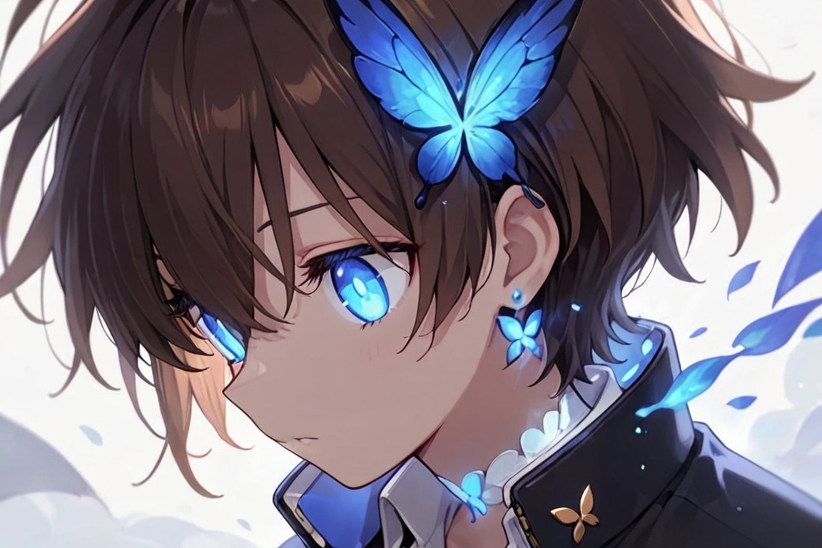 Kiyoshika-kun,  androgynous beauty,  Glowing effect on Tensor.Art