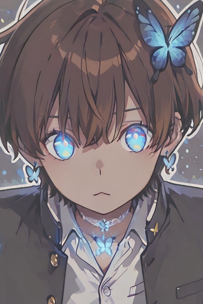 Kiyoshika-kun,  androgynous beauty,  Glowing effect on Tensor.Art