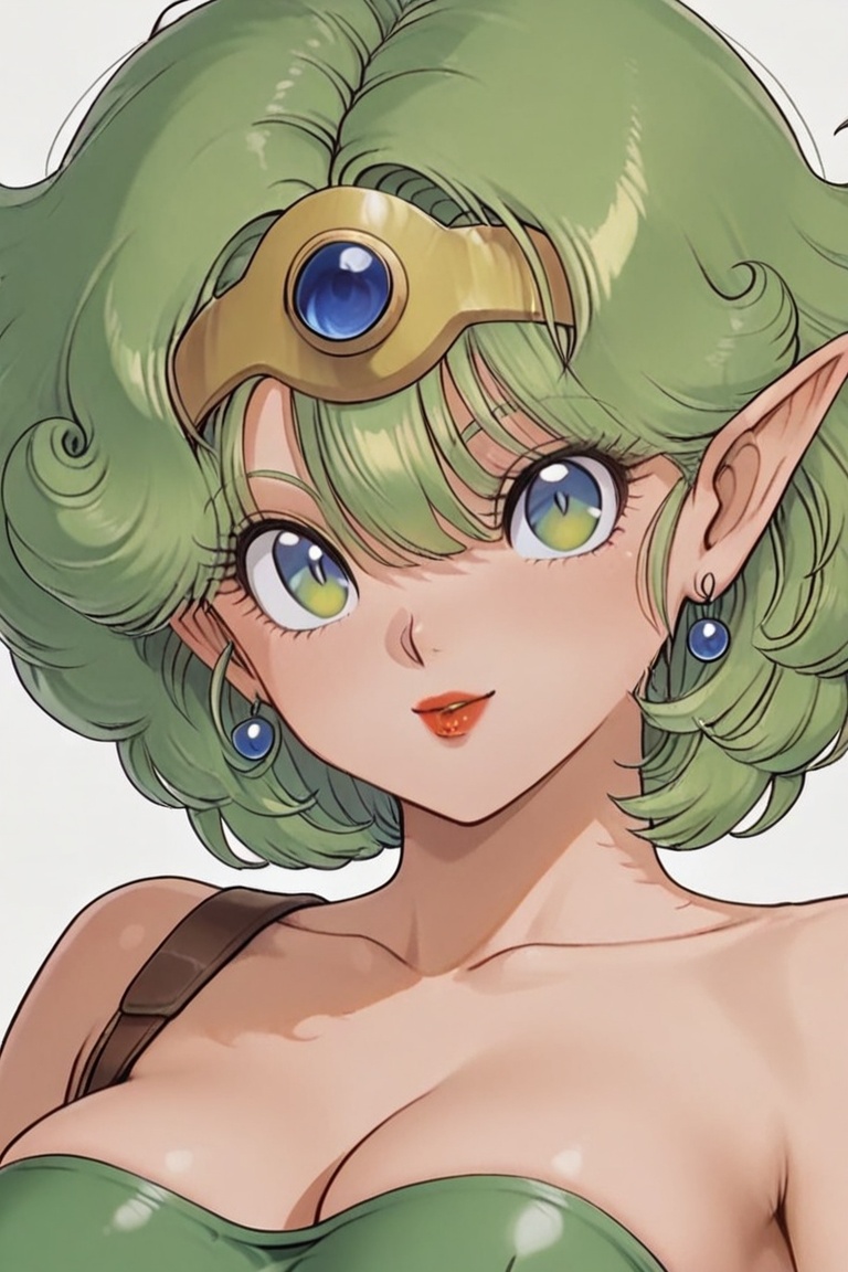 Green leotard,  dq4_sofia,  SHIMERU FUBATA on Tensor.Art