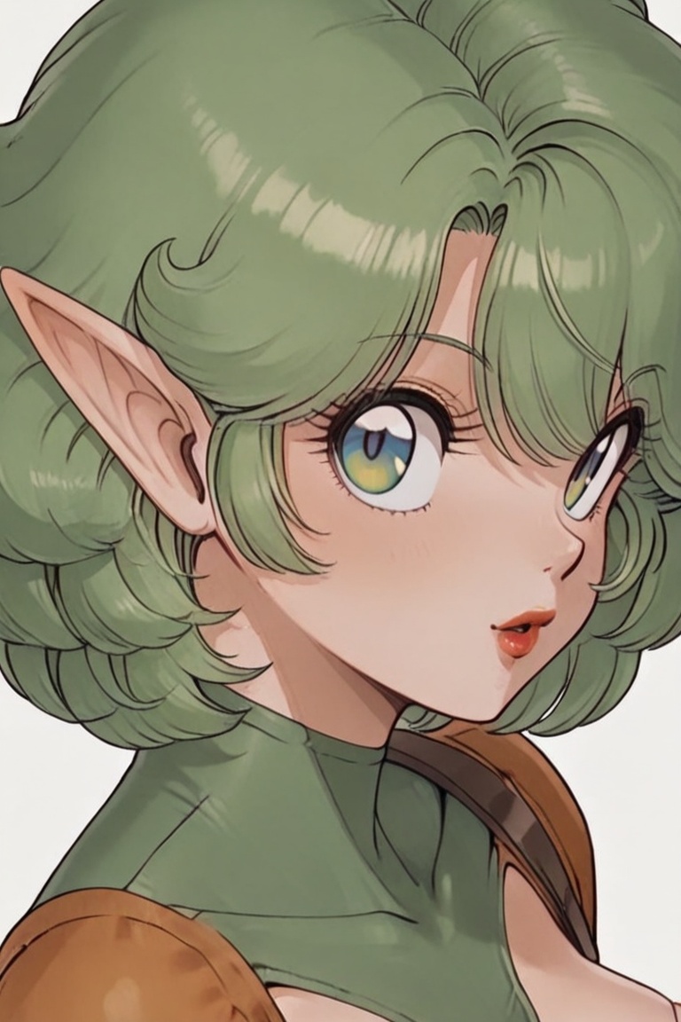 Green leotard,  dq4_sofia,  SHIMERU FUBATA on Tensor.Art