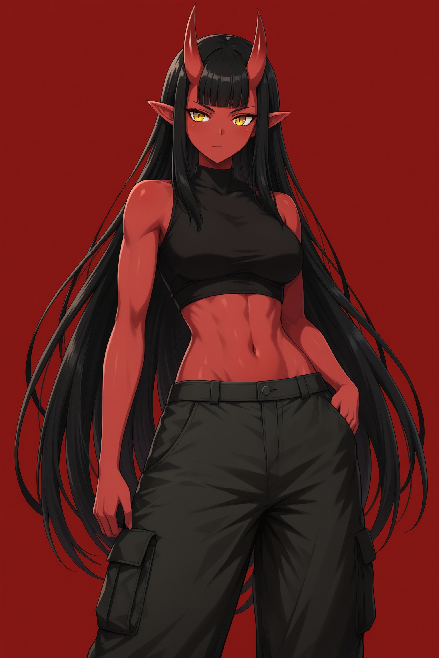 hanniyaoni,  hanniya,  oni girl on Tensor.Art