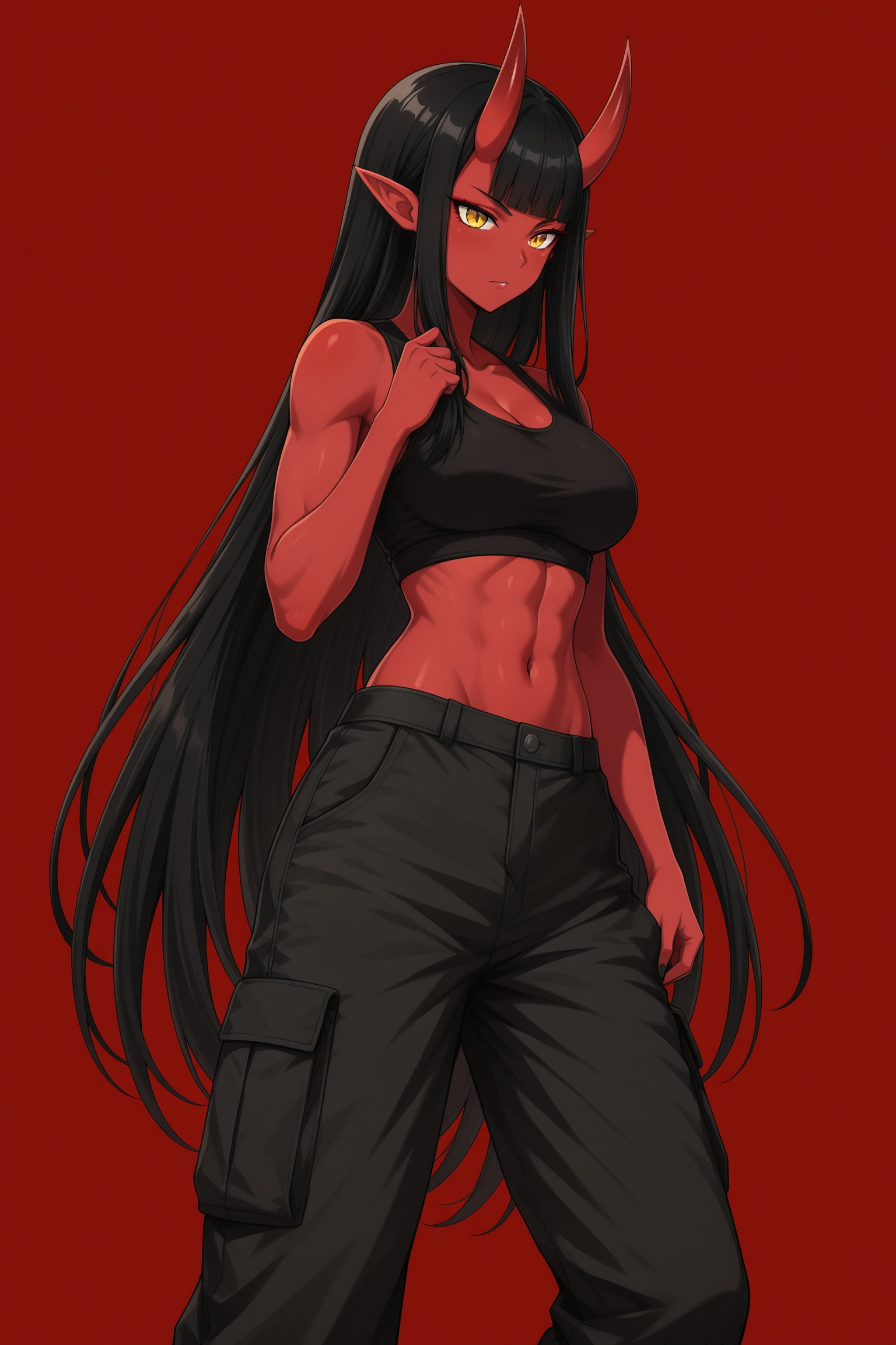 hanniyaoni,  hanniya,  oni girl on Tensor.Art