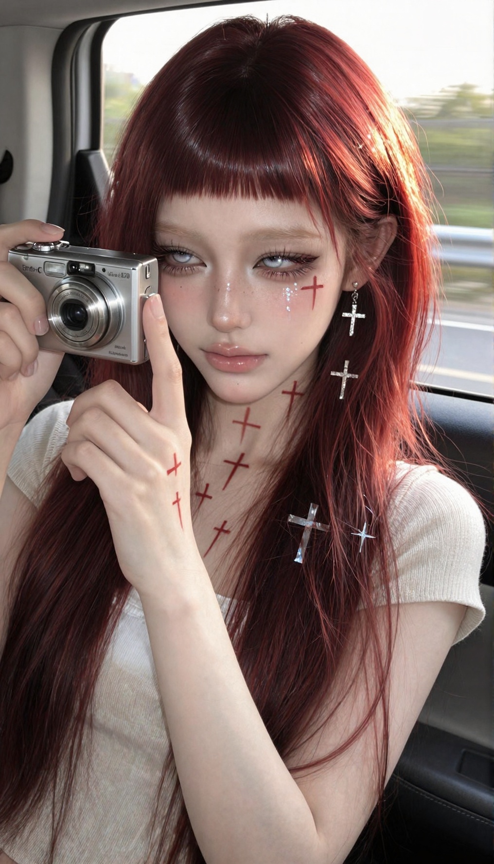 A beautiful young woman,  female,  clear complexion on Tensor.Art