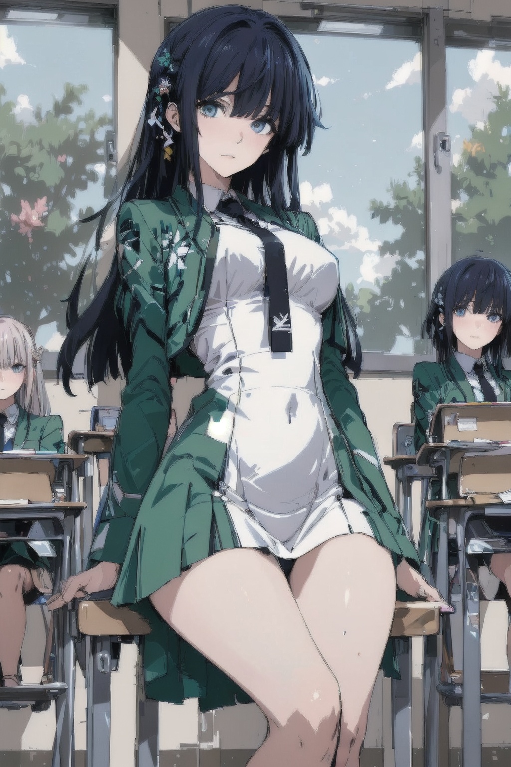 Shibya Miyuki,  yuzuriha,  One girl in the picture on Tensor.Art