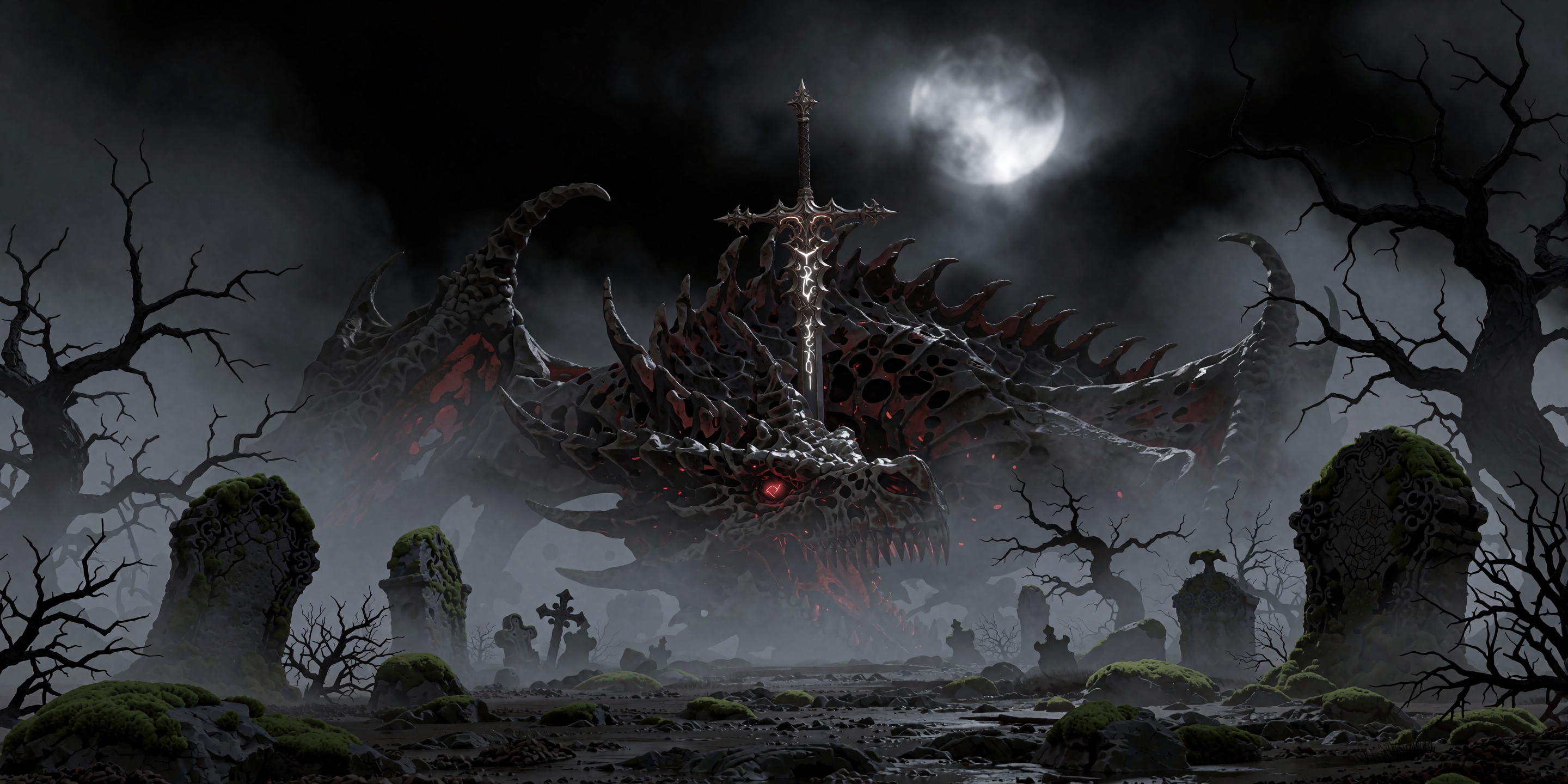 scenery,  ,  dark grim atmosphere on Tensor.Art
