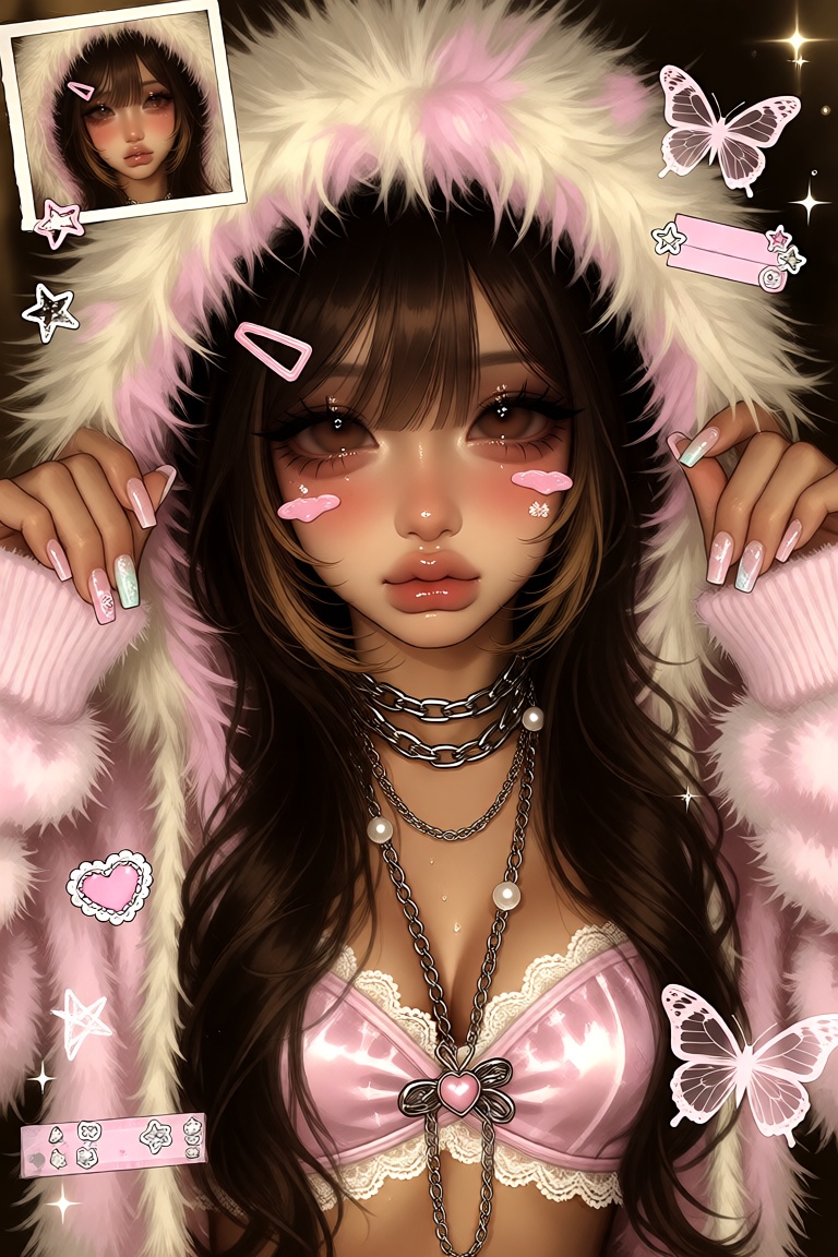 jellyart,  ***** woman,  warm beige skin on Tensor.Art