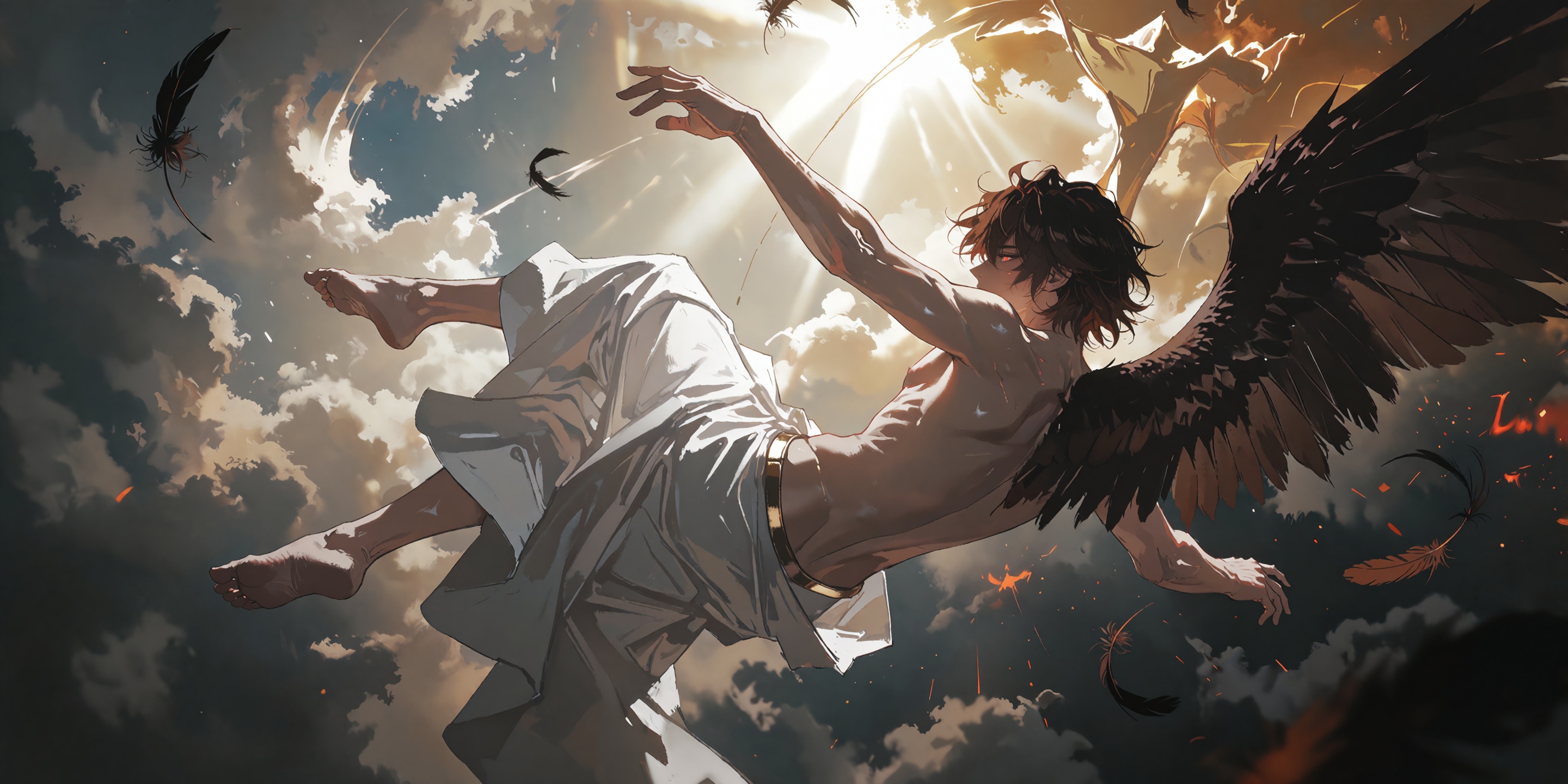 1man,  ,  athletic muscular male figure on Tensor.Art