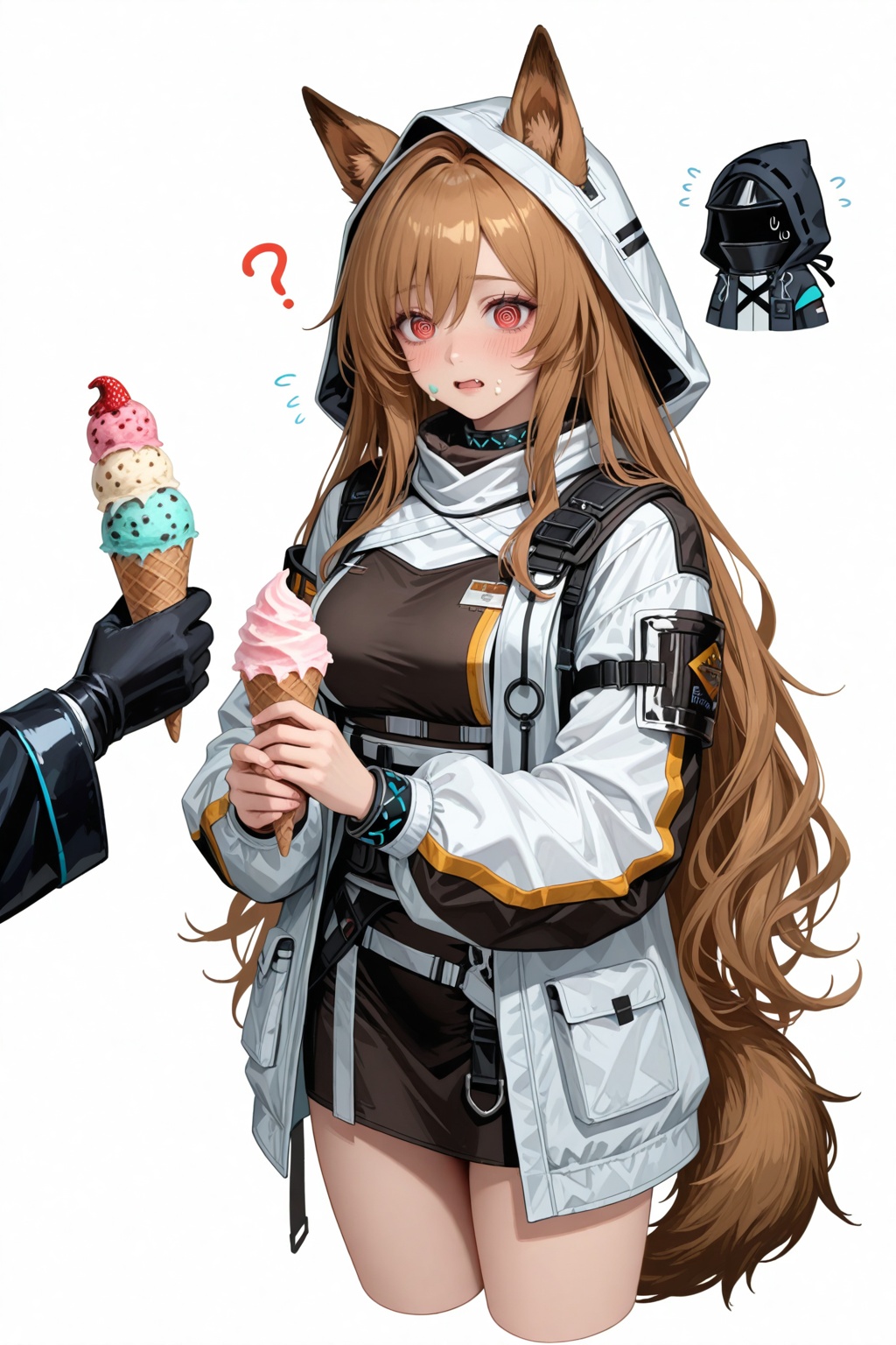 1girl,  1other,  long hair on Tensor.Art