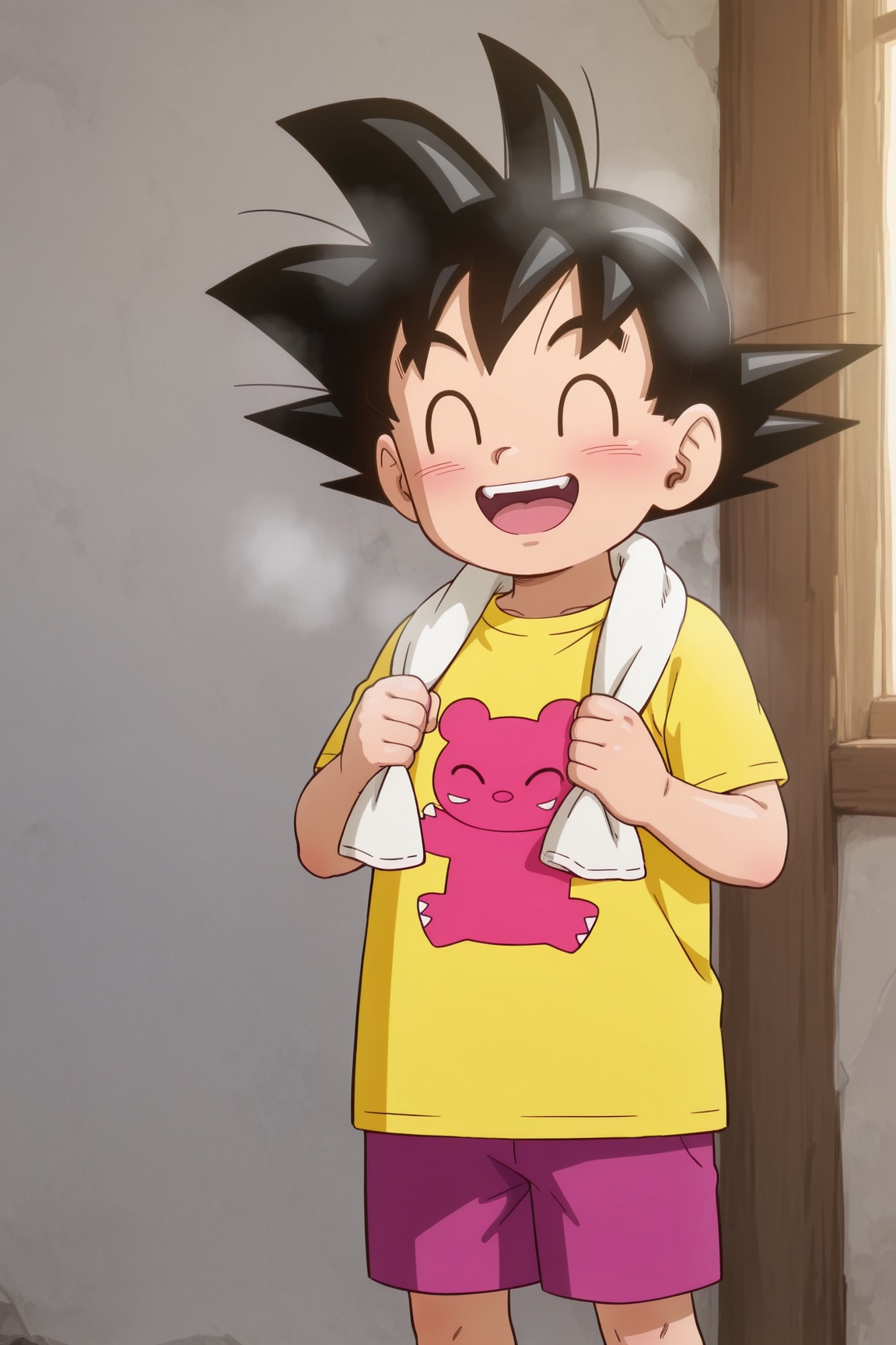 goku,  black hair,  black eyes on Tensor.Art