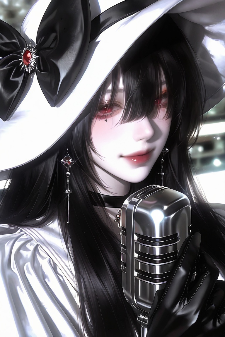 1girl,  solo,  dark black hair on Tensor.Art