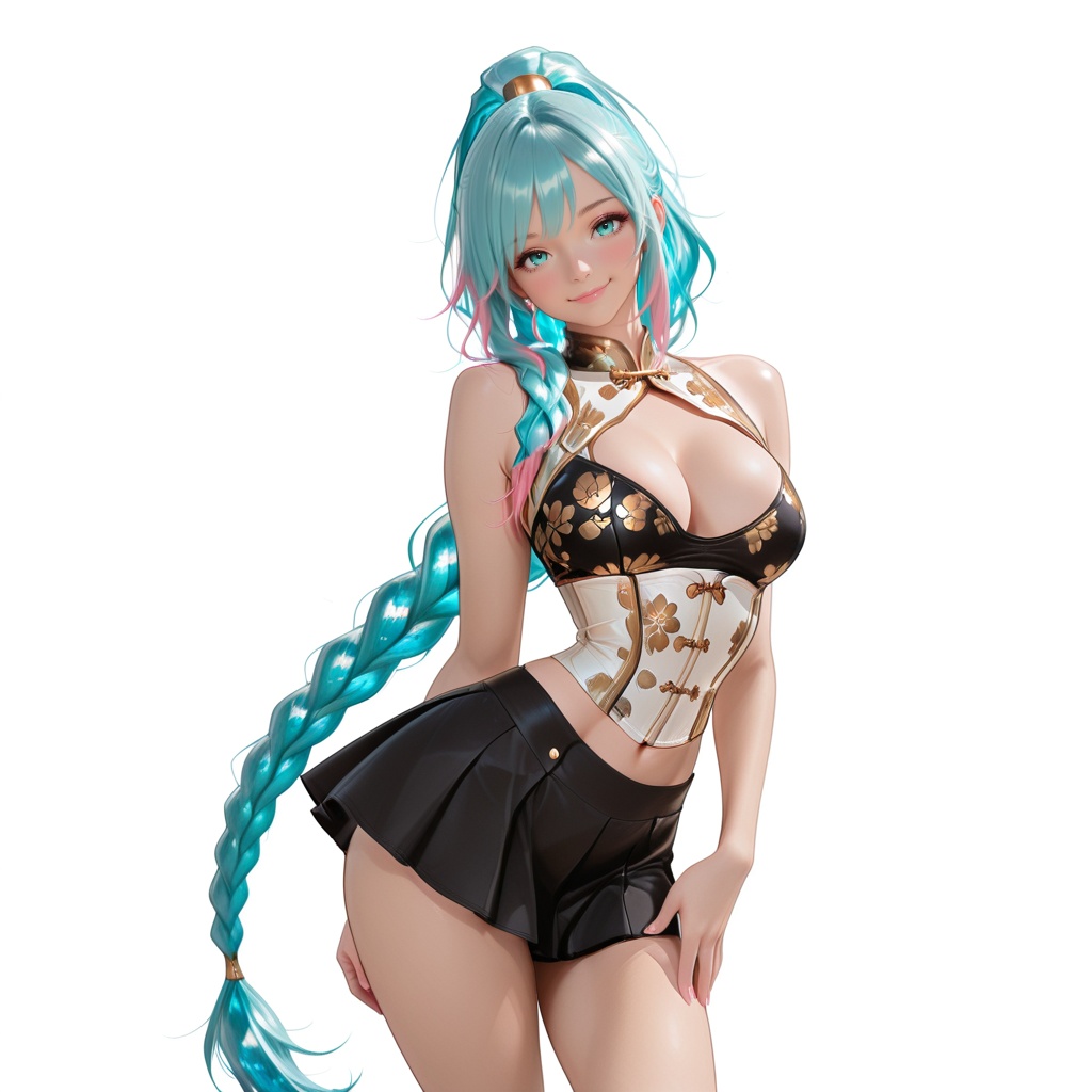 Symphony Aquamarine,  masterpiece,  best quality on Tensor.Art