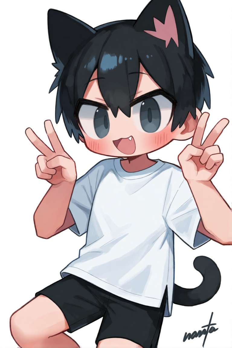 artist:nanatsuta,  anime style. 1boy,  young boy on Tensor.Art