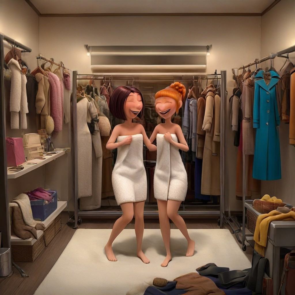 2girls,  (luc_w,  orange hair) on Tensor.Art