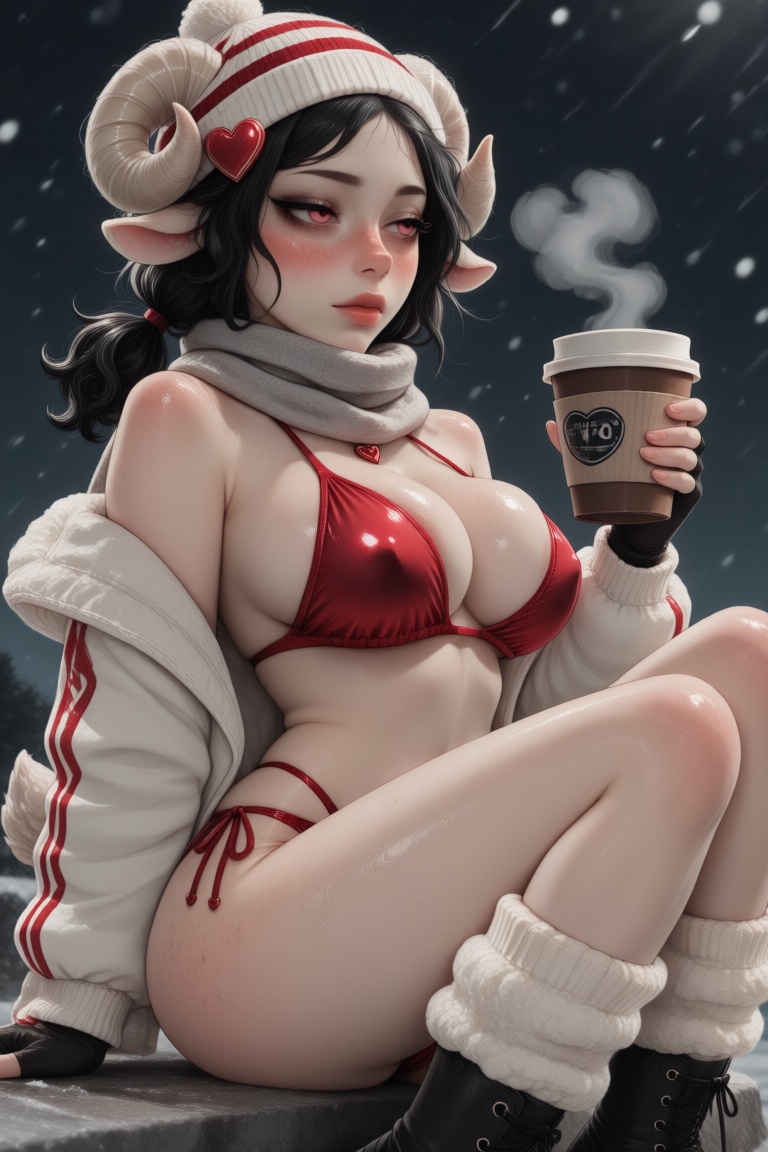 BREAK ((solo)),  ((***** sheep woman: 1.5)),  (3O-years-old: 1.5) on Tensor.Art
