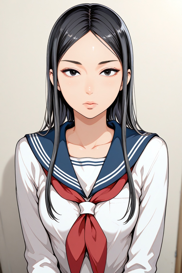 saseko,  1girl,  solo on Tensor.Art