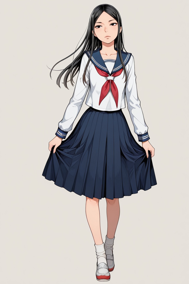 saseko,  1girl,  solo on Tensor.Art