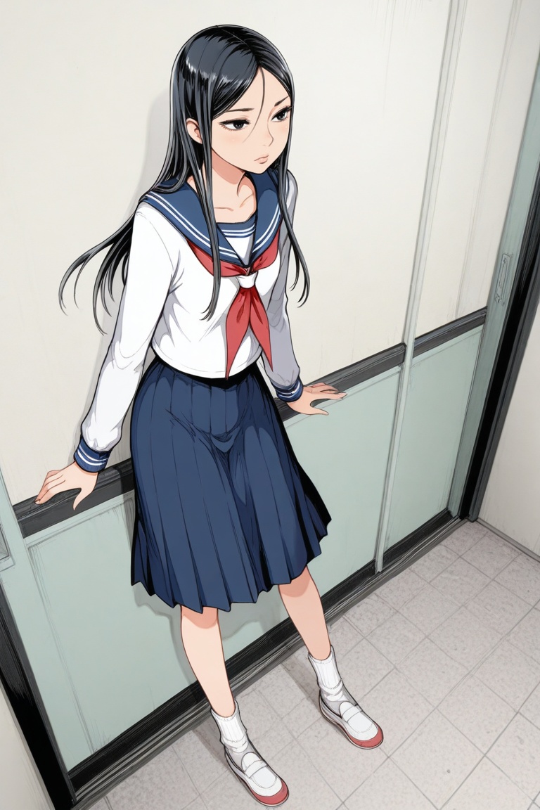 saseko,  1girl,  solo on Tensor.Art