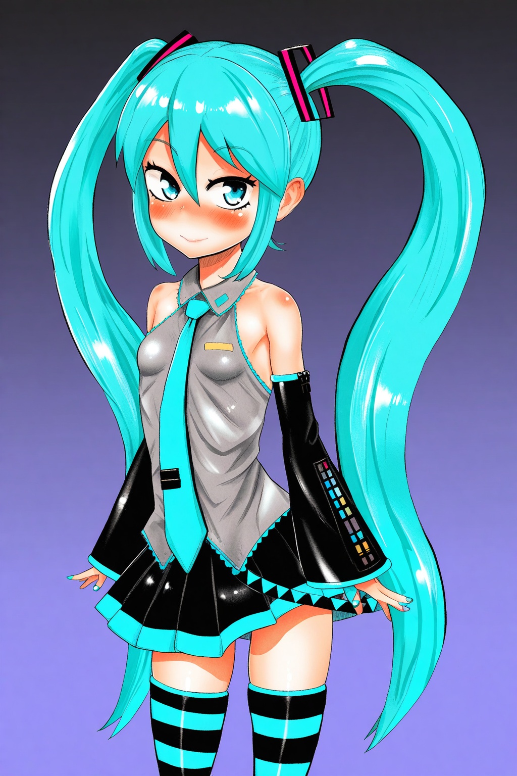 (benantokaart),  1girl,  hatsune miku on Tensor.Art