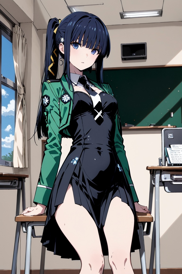 Shibya Miyuki,  One girl in the picture,  full view of body and her leg on Tensor.Art