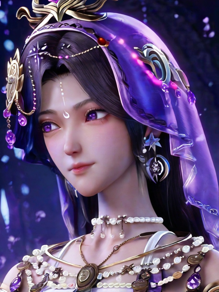 月夜公主ill by 若兰有声 on Tensor.Art
