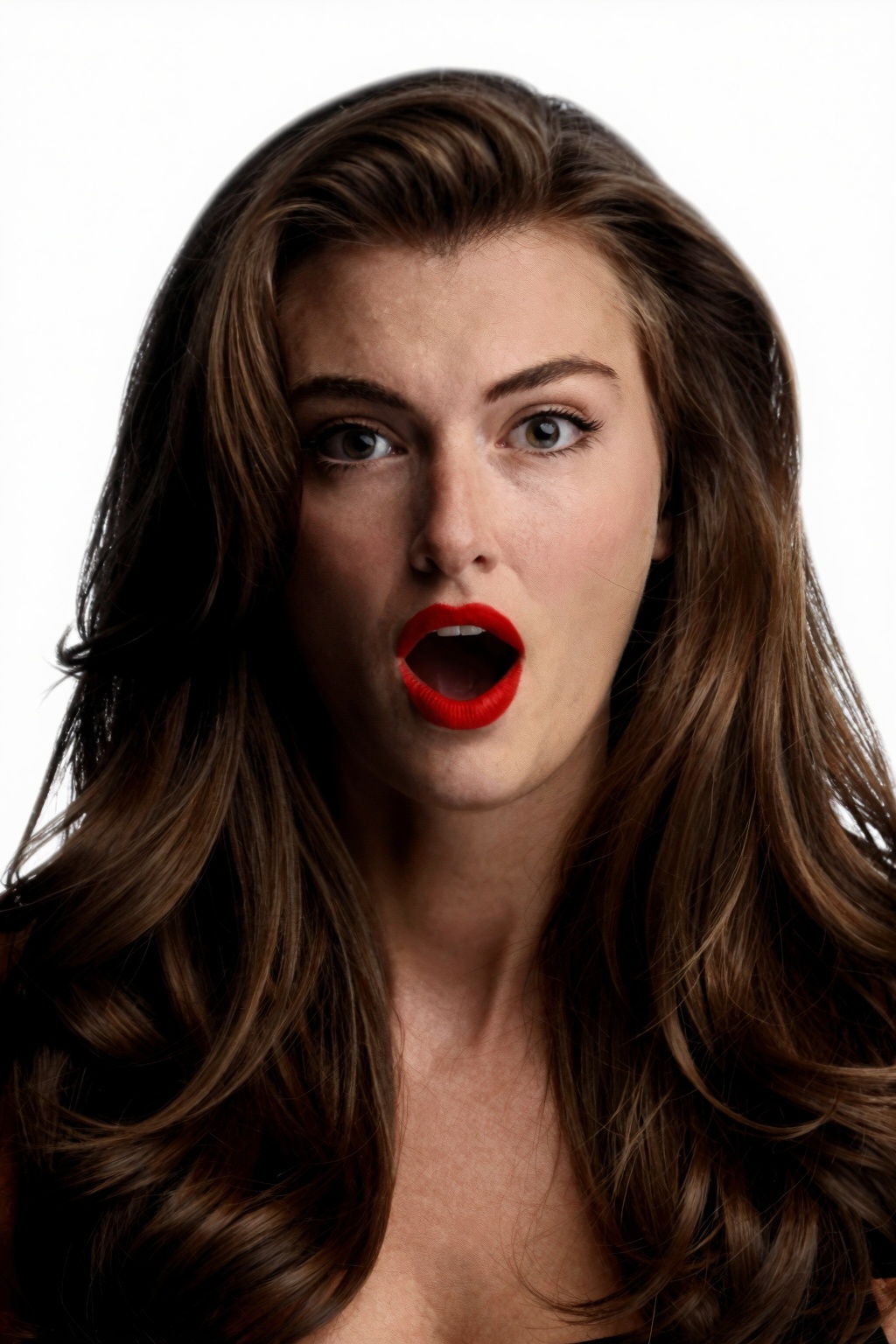 1girl,  solo,  shocked on Tensor.Art