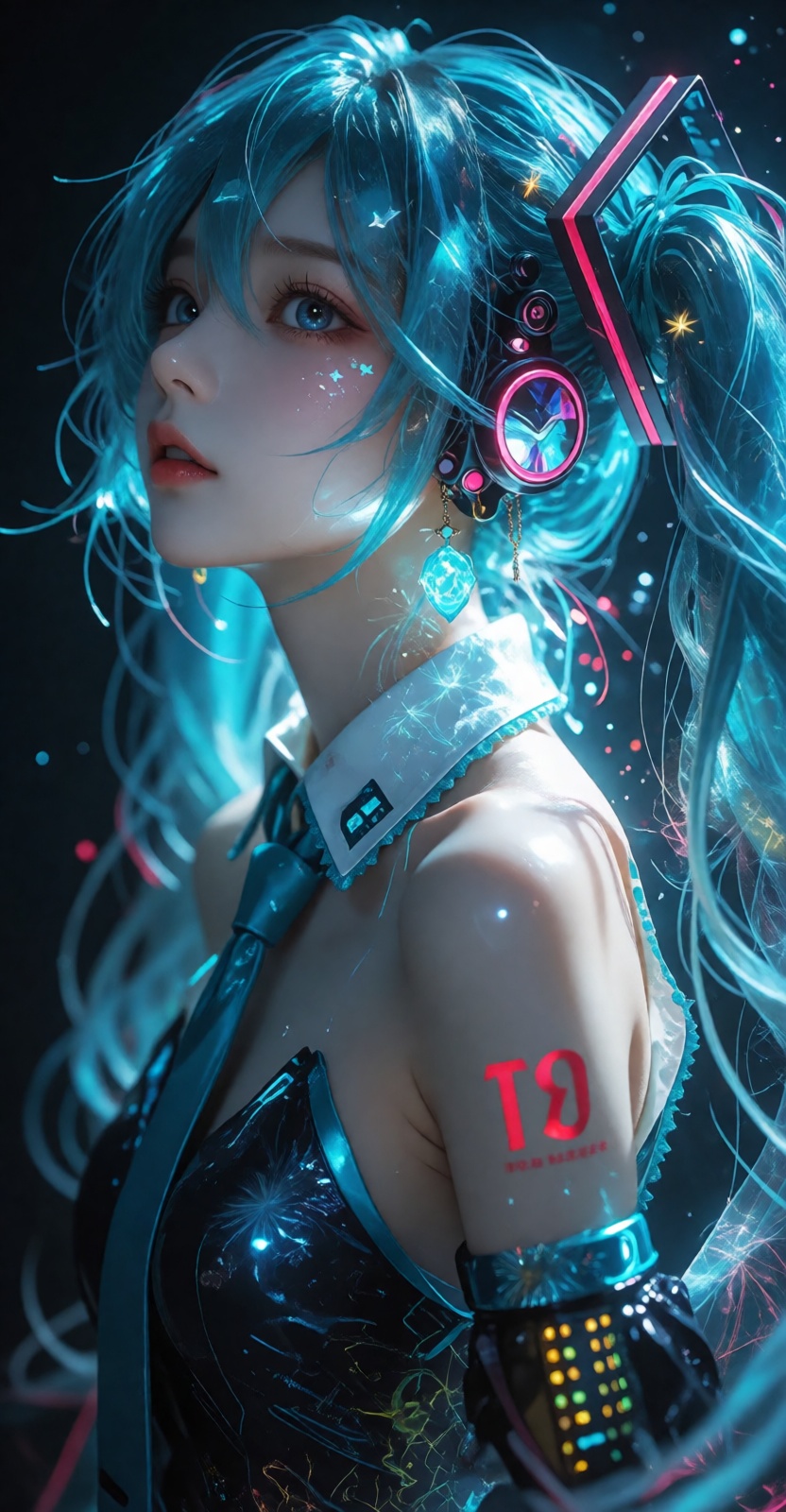 abstract,  neon,  masterpiece on Tensor.Art