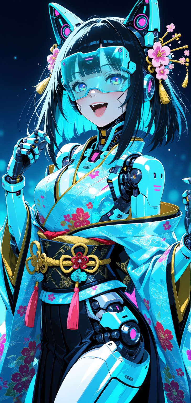 cowboy shot,  laughing,  ultra Realistic anime on Tensor.Art