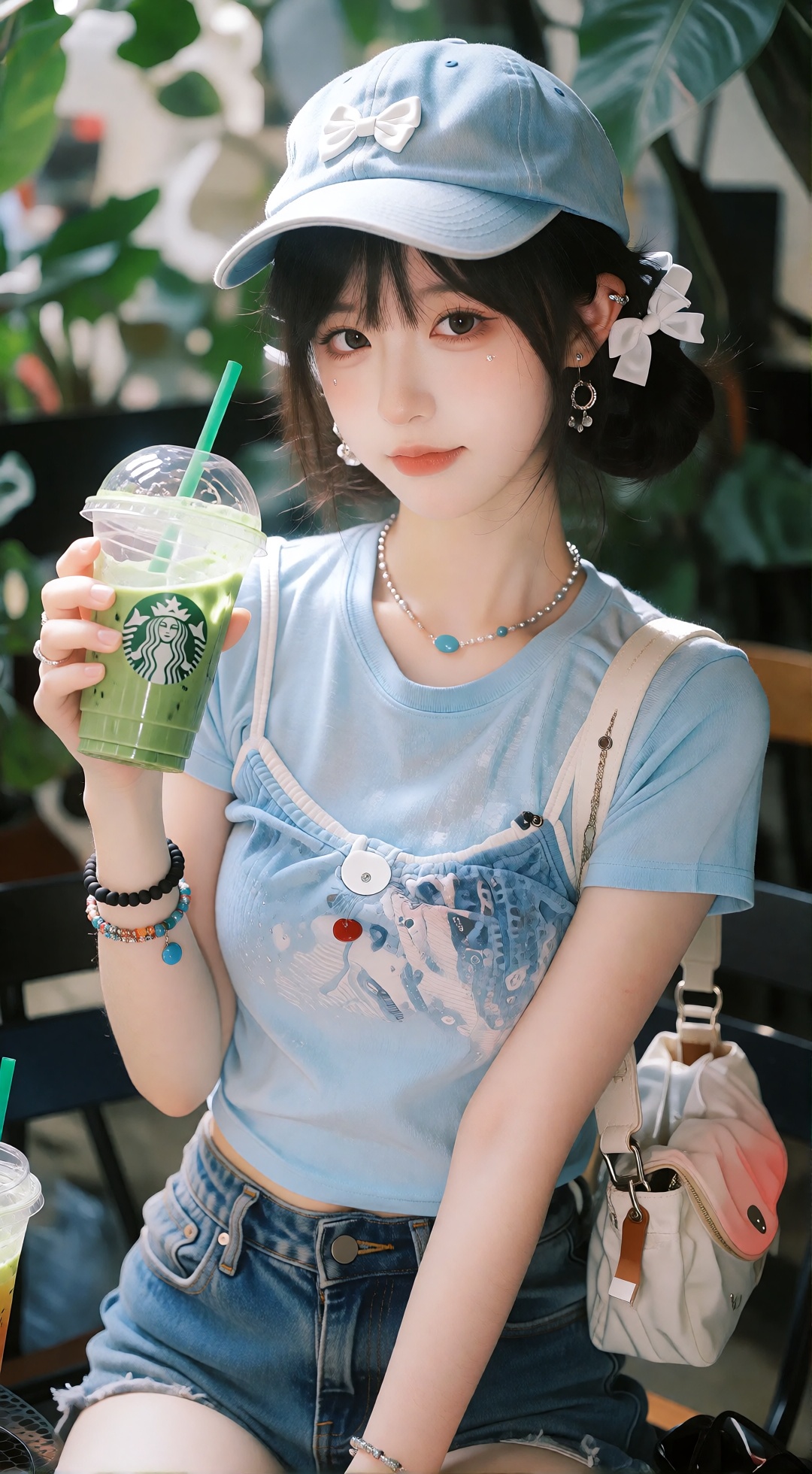 真实摄影,  漂亮女生,  19岁网红女 on Tensor.Art