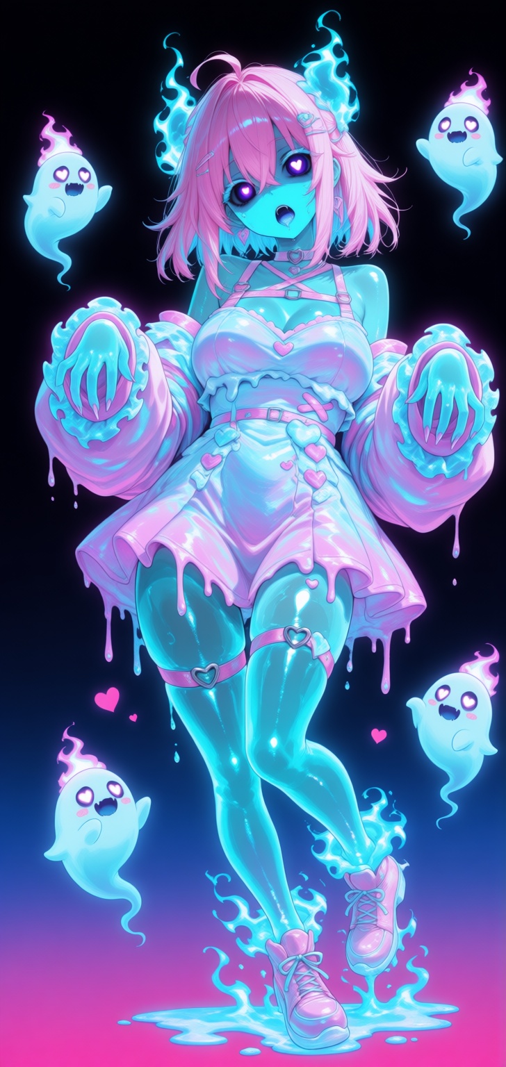 yo96,  1girl,  stylized 2d illustration on Tensor.Art
