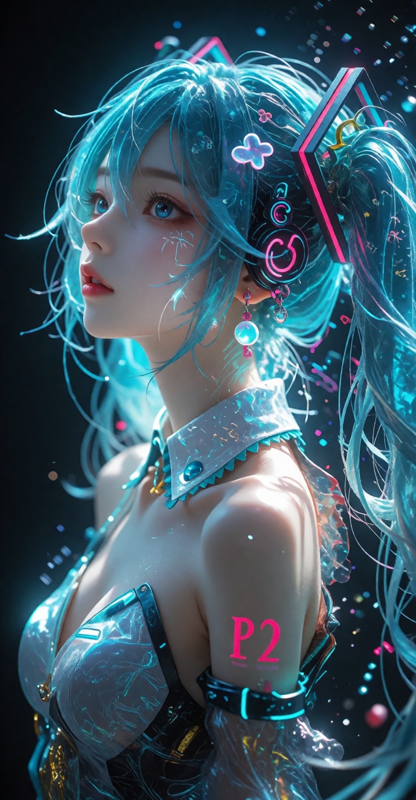 abstract,  neon,  masterpiece on Tensor.Art