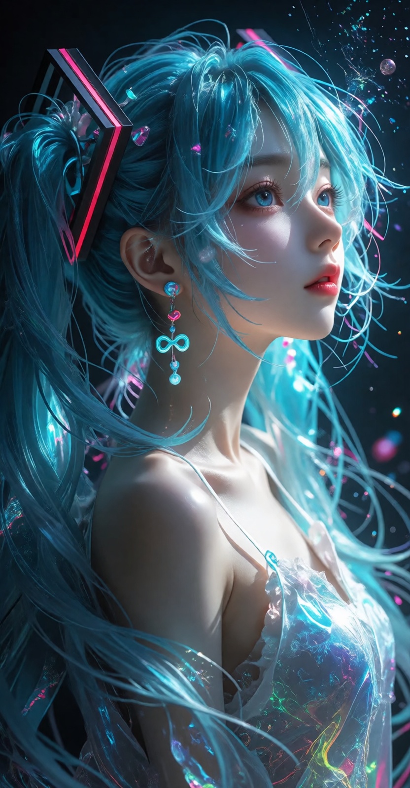 abstract,  neon,  masterpiece on Tensor.Art