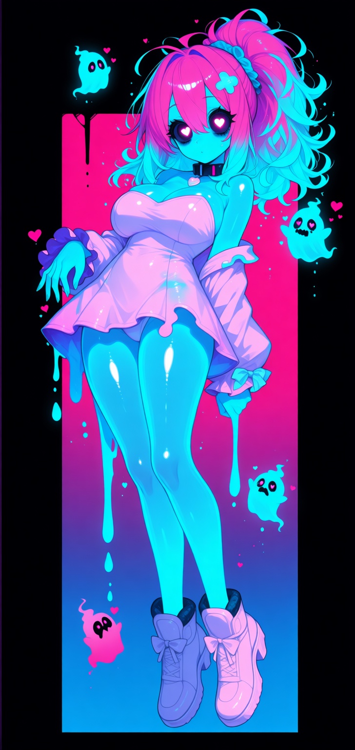 yo96,  1girl,  stylized 2d illustration on Tensor.Art
