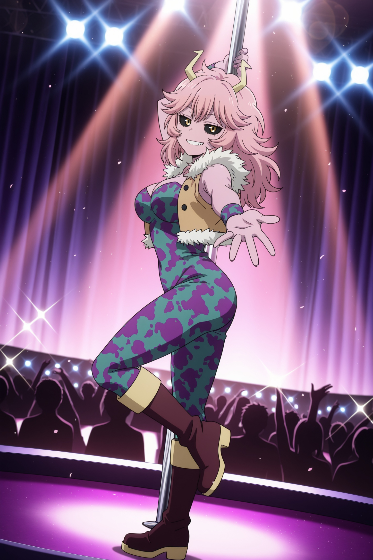 1girl,  solo,  mina ashido on Tensor.Art