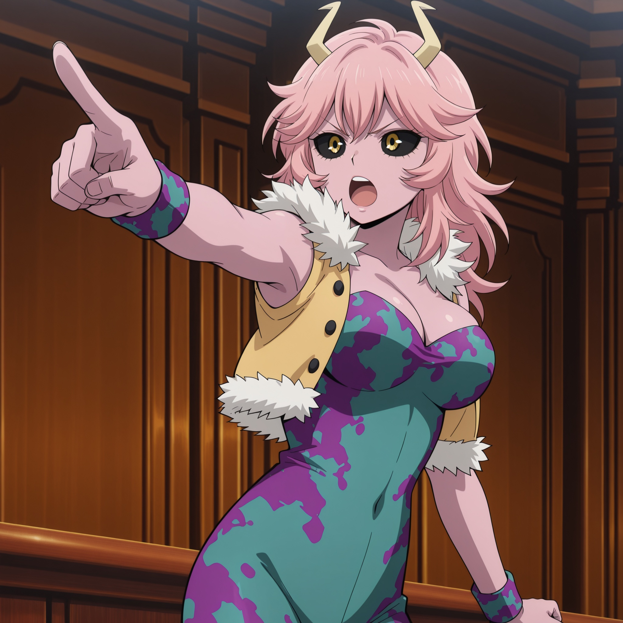 1girl,  solo,  mina ashido on Tensor.Art