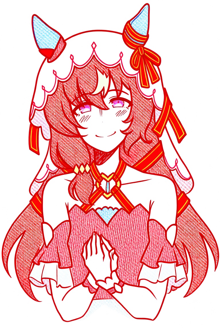 still in love \(umamusume\),  1girl,  blush on Tensor.Art