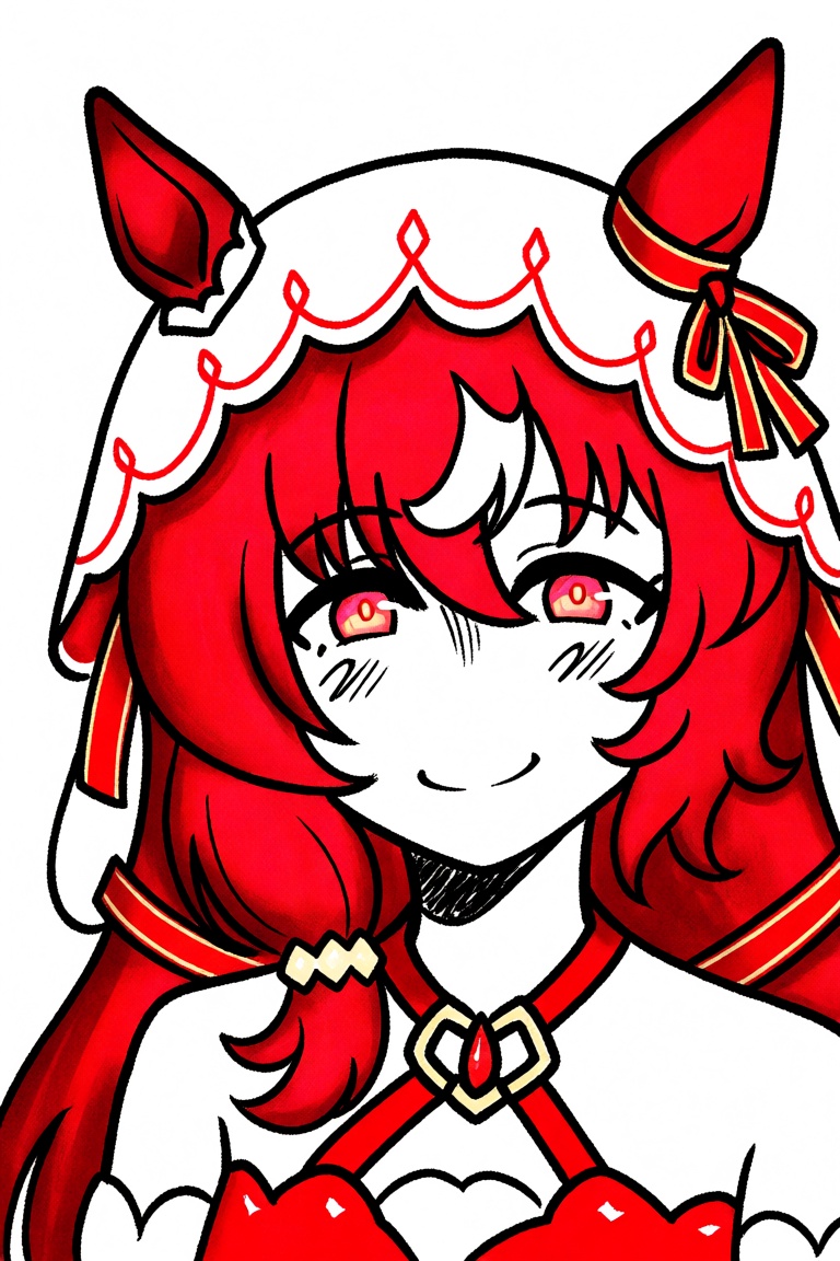 still in love \(umamusume\),  1girl,  blush on Tensor.Art