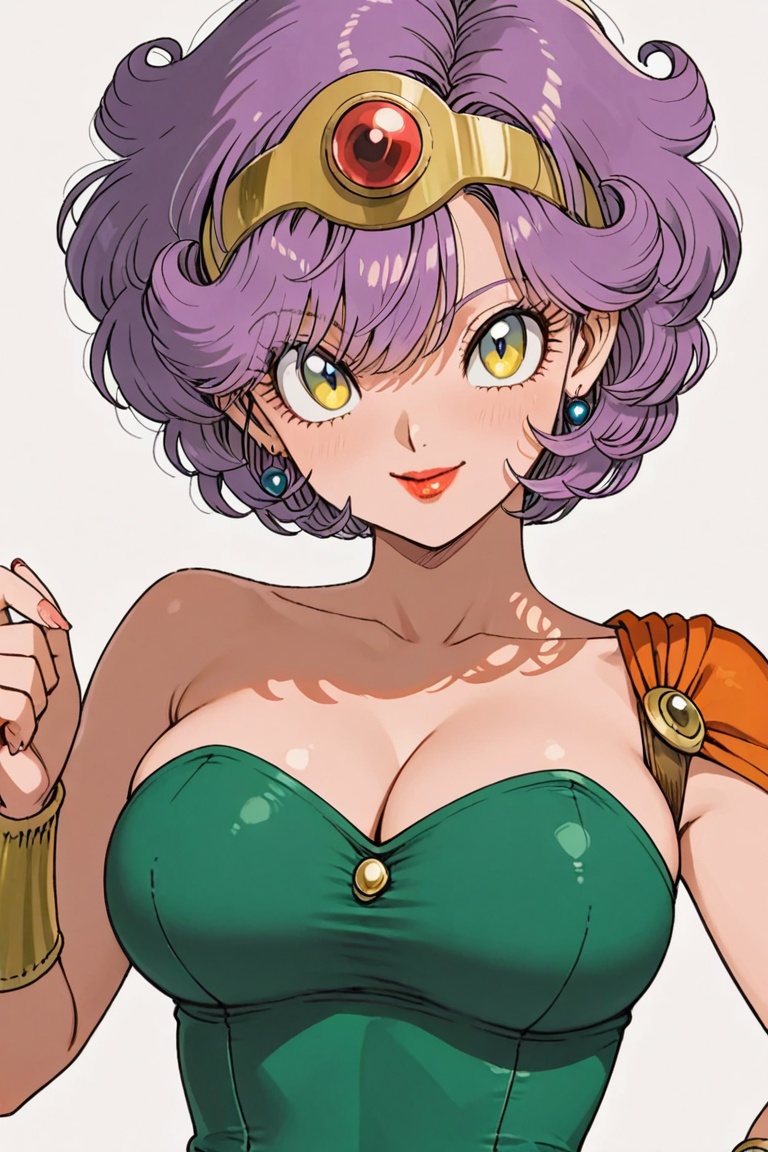 Green leotard,  dq4_sofia,  SHIMERU FUBATA on Tensor.Art