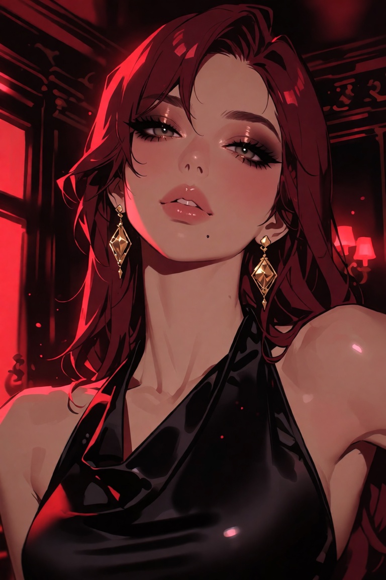 GlamNoir,  woman,  solo on Tensor.Art
