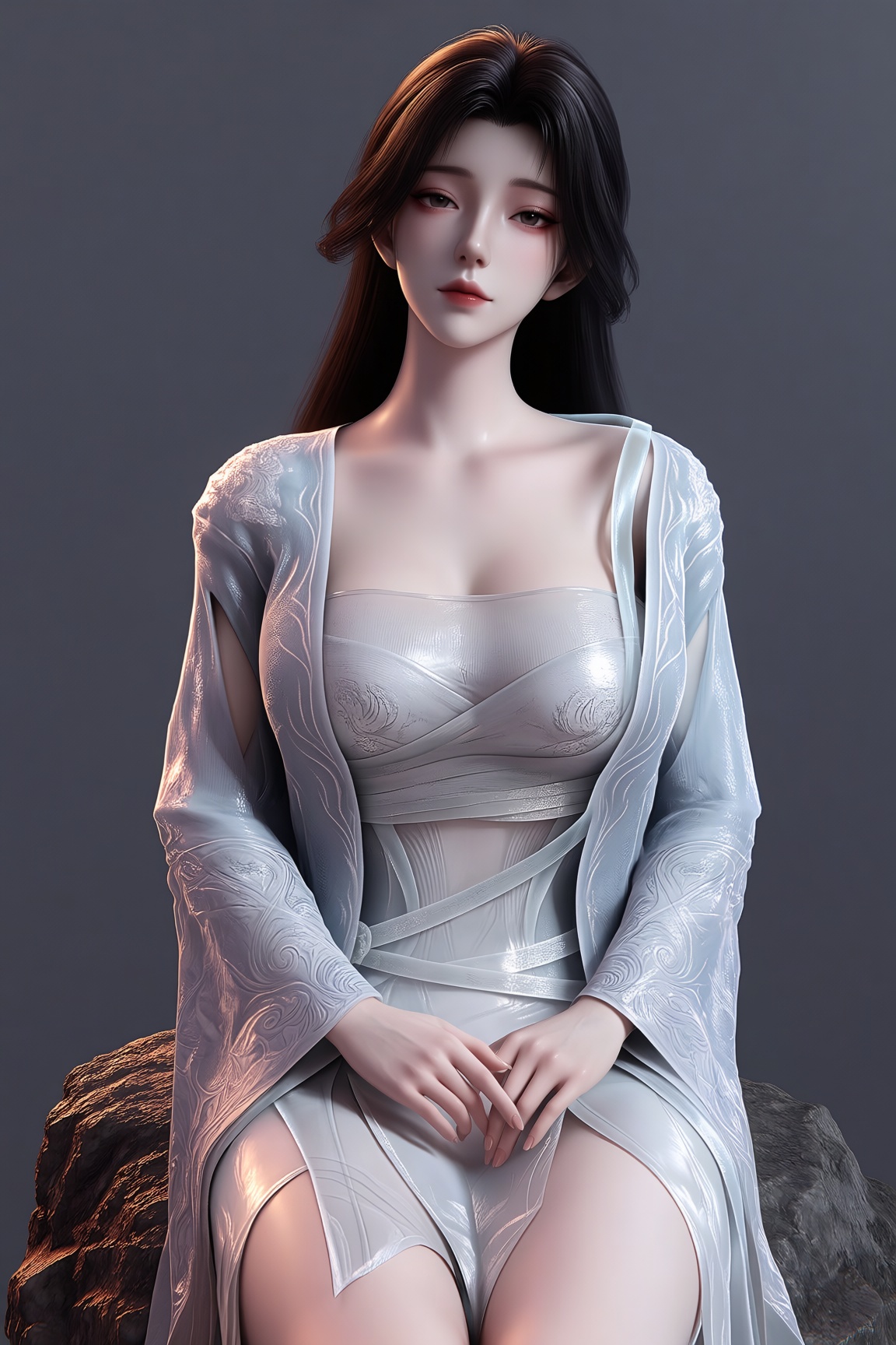 XXH clothes,  1girl,  solo on Tensor.Art