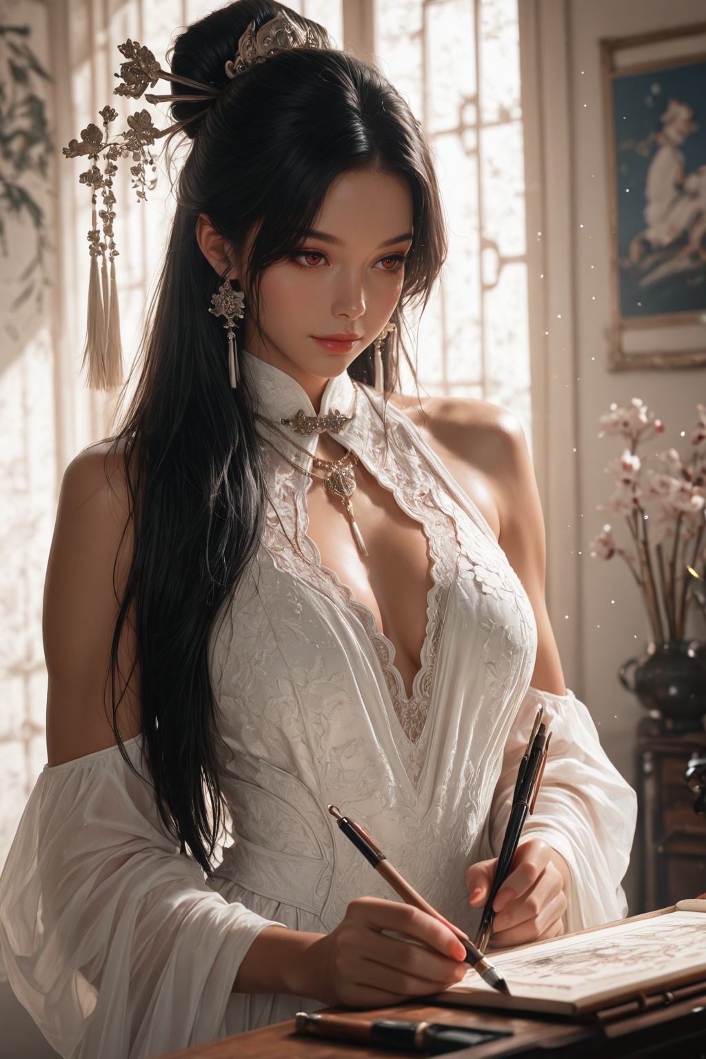 ........ ,  perky breast,  extremely_sexy on Tensor.Art