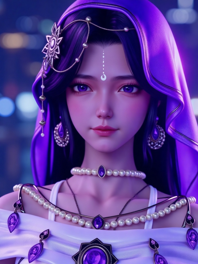 月夜公主F1  v5 by 若兰有声 on Tensor.Art